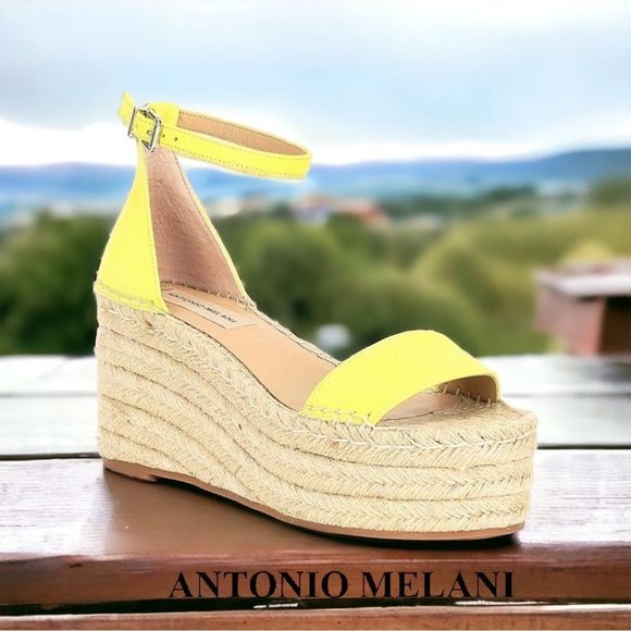 ❤️💗❤️ Antonio Melani BEAUTRI Espadrille Platform Sandals - Picture 2 of 11